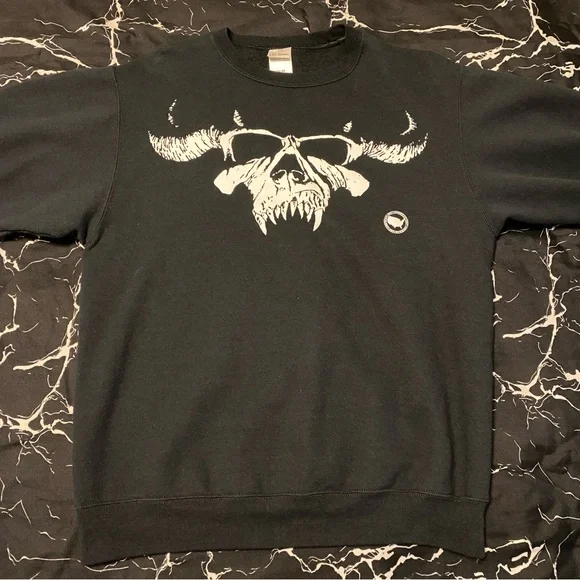 Danzig Def American Pullover Sweater Sweatshirt - Picture 2 of 5